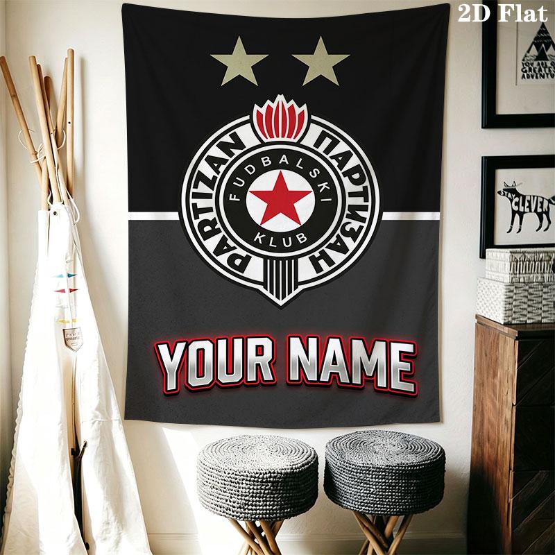 Fk Partizan Wall Hanging Printed Fabric Blanket Decorative Tapestries for Bedroom Living Room Home Decor