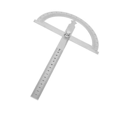 0-180 Degree Stainless Steel Protractor Stainless Steel Degree Protractor  Engineering