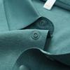 Dmao Kurzarm-POLO-Shirt, atmungsaktives T-Shirt aus reiner Baumwolle für Herren, Business Casual Revers-Oberteil