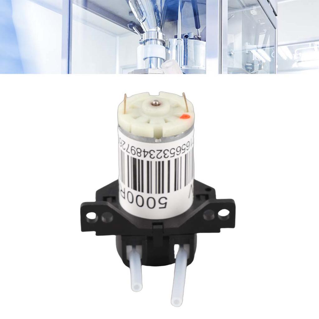 6V  ature Silent Peristaltic Pump Titration   Self Priming Pump (Right Angle Black)