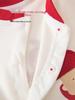Year of the Horse Newborn Pure Cotton Romper - Red, Class A, for Spring, Autumn, New Year, and Winter