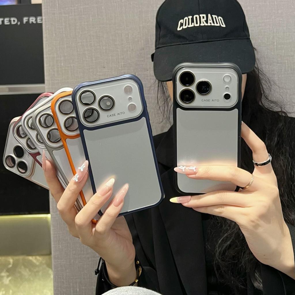 Applicable To Apple 17promax Premium Sense AG Matte Mobile Phone Case Large Window iPhone16 All-inclusive 15 Protective Case