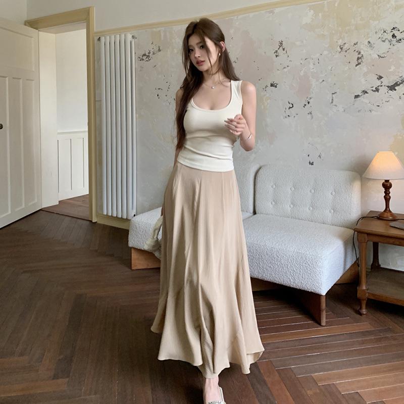 2026 Spring/Summer Women's U-Neck Modal Air Layer Camisole Top