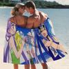Lucky Star Anime kawaii cartoon Towel Quick Drying Beach Towels Are Suitable For Swimming Pools Camping Yoga And The Gym