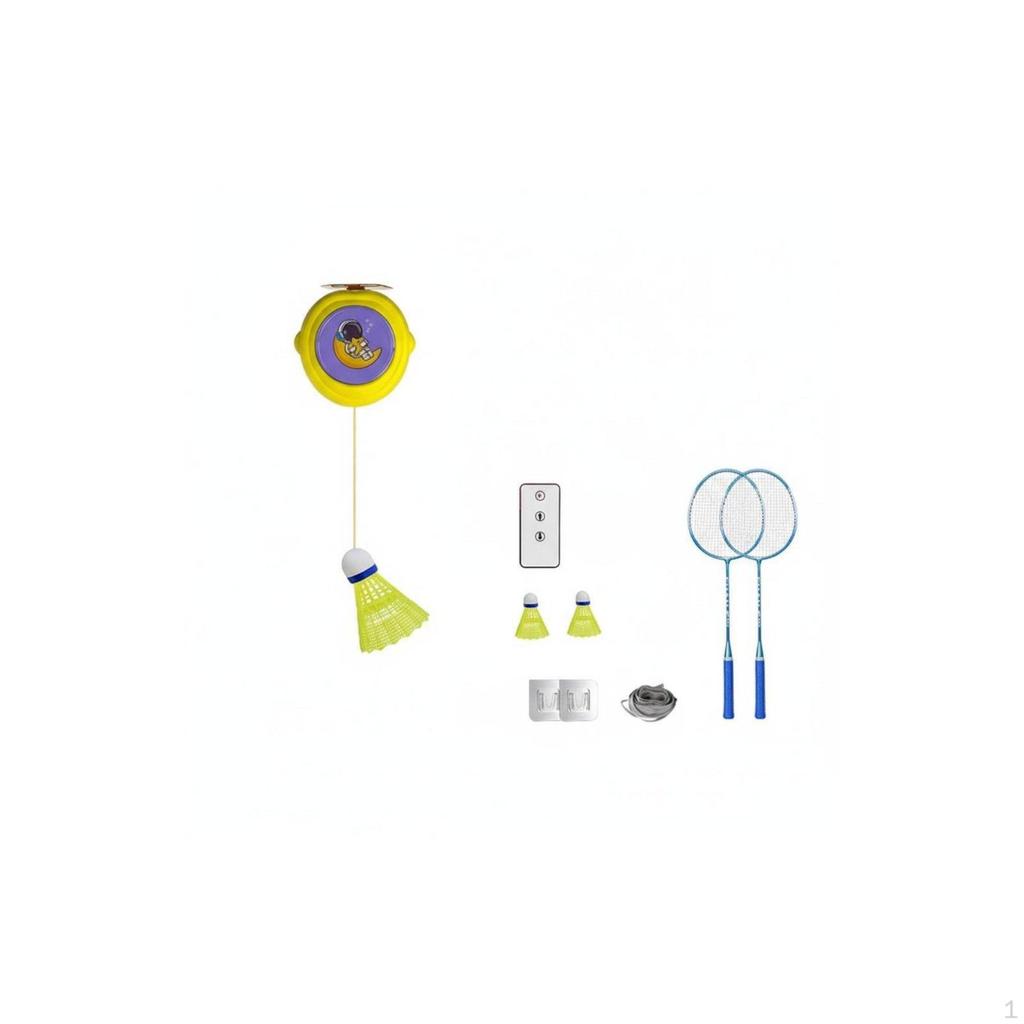 Electric Badminton Return Easy Installation Solo Practice Machine Adjustable Height