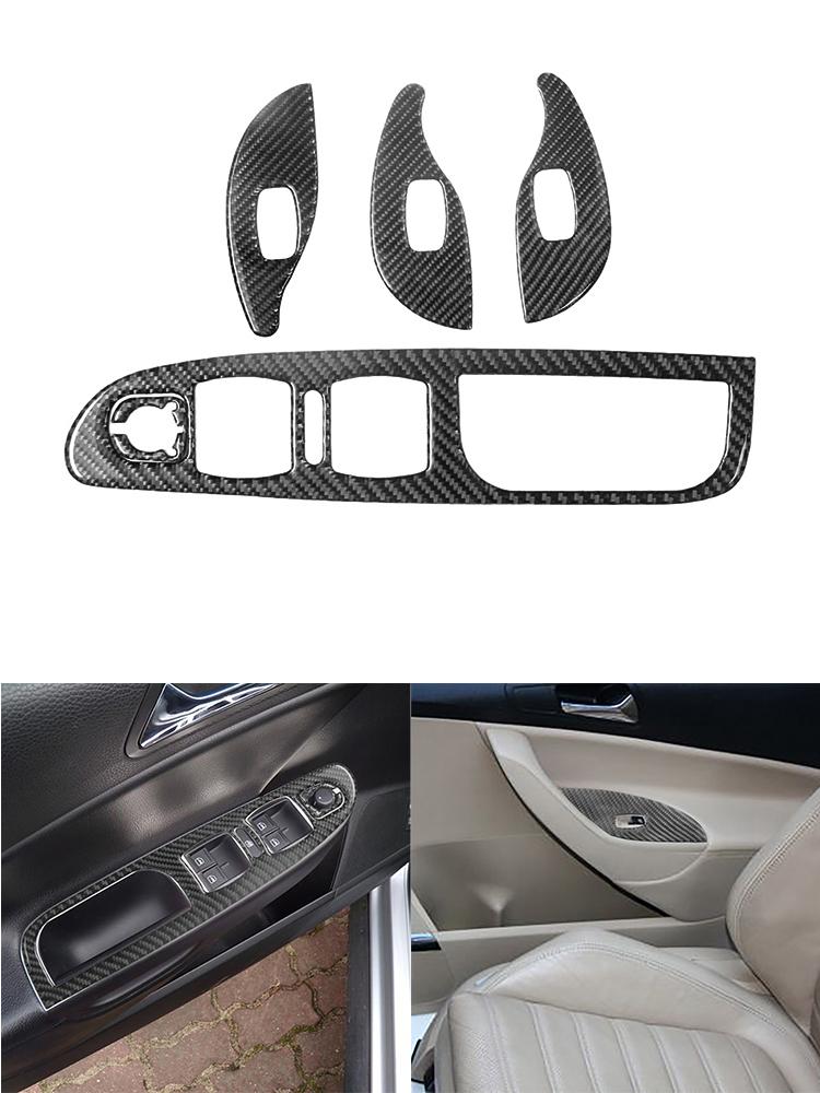 Carbon Fiber Interior Trim Sticker for Volkswagen Passat 2006-2011 - Scratch Resistant Car Styling Decoration & Protection Acces