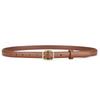 Women's Fashion Leather Belt - Slim, Versatile Pin Buckle for Jeans