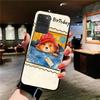 Cute P-Paddingtons Bear Phone Case For Samsung S 24 Fe 25 Ultra Plus 20 Lite 21 30 22 23 24 22 Ultra 5G Fundas
