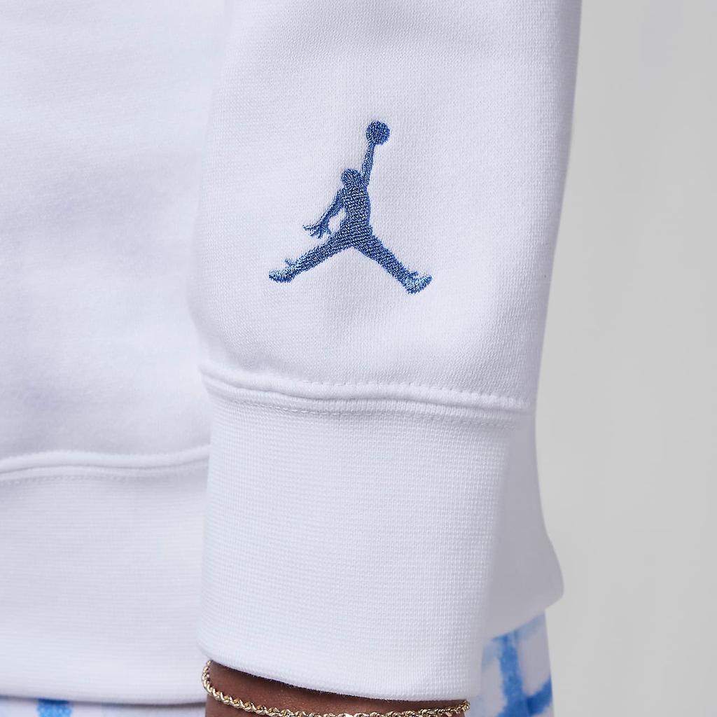 Jordan Brooklyn Essentials Fleece Rundhals-Sweatshirt Kinder-Sweatshirt Weiß HQ7091-100