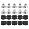 Popular 10Pcs Motorcycle Rubber Grommets For Honda For  For Suzuki For Kawasaki Fairings