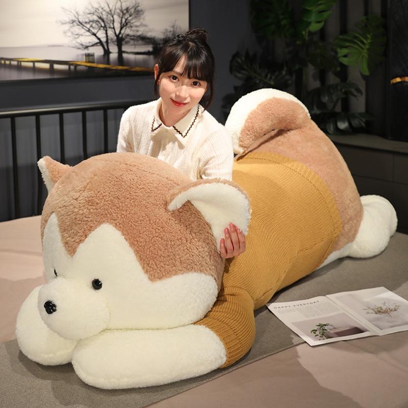 Sweater Dog Pillow Plush Toy Doll Puppy Dog Teddy Dog Doll Children's Soothing Ragdoll