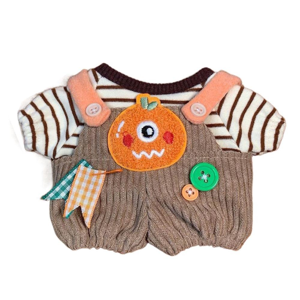 1 Set Striped Shirt 20cm Cotton Doll Clothes Rompers No Attribute Doll Clothes  20cm Cotton Doll