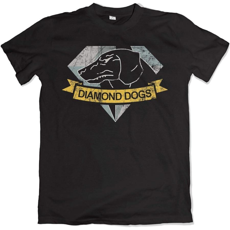 Teamzad Distressed Diamond Dogs Patch T Shirt S