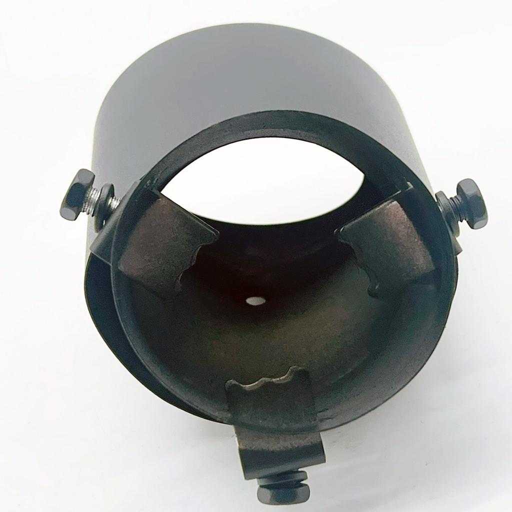 LEXOR Muffler Cutter, Single, Downward, Tune, General, Flip-up, Matte Black, Mini Car, Stainless Steel, Large Diameter, Aero Parts, Dress Up