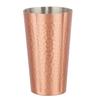 Shinkoukinzoku Tumbler, Pure Copper, Hammered Flower Design, Made In Japan (Tsubame-Sanjo), Excellent Cooling Capacity, Long-Lasting Coldness, S-503F