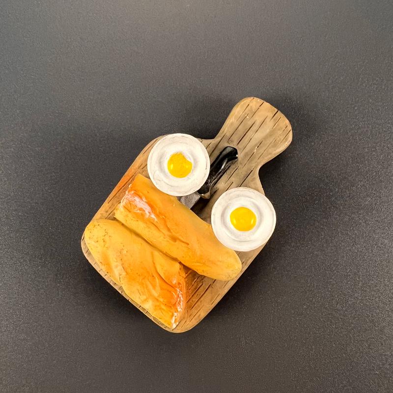 Magnet de Frigider Jucărie Alimentară Stereoscopică 3D - Autocolant Magnetic Decorativ Creativ