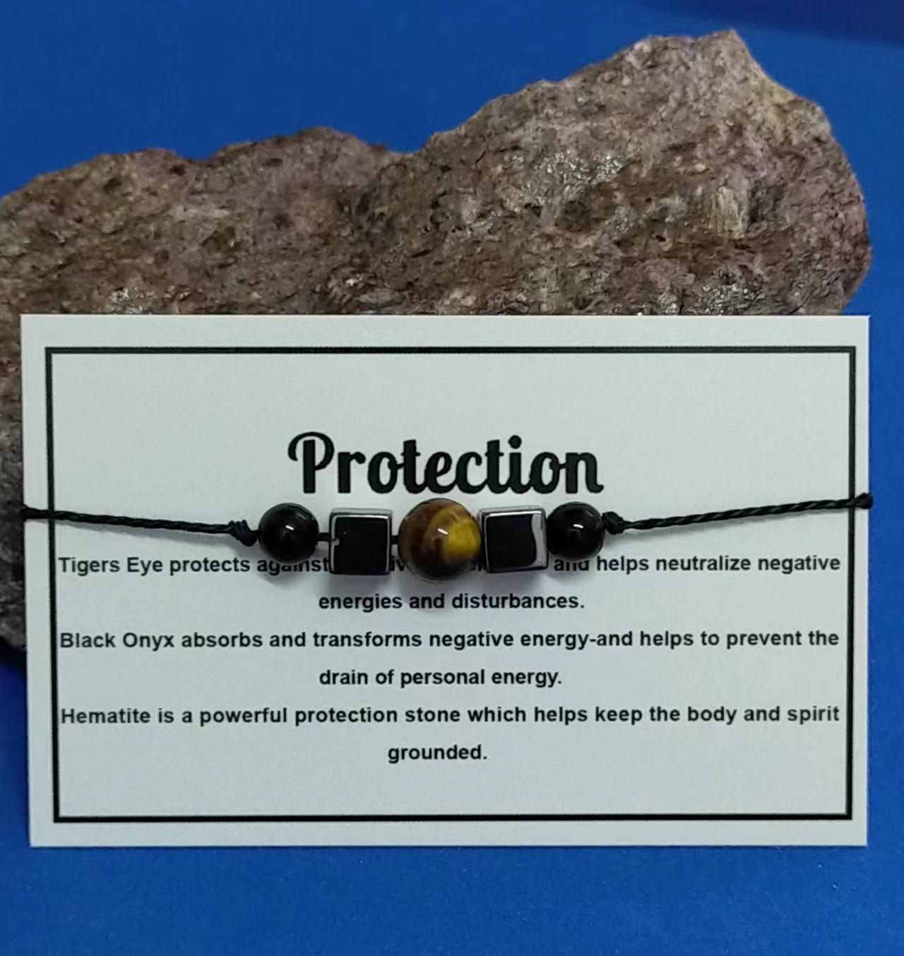 

Браслет из бисера с аметистом и кристаллами для женщин, успокаивающий тревожность