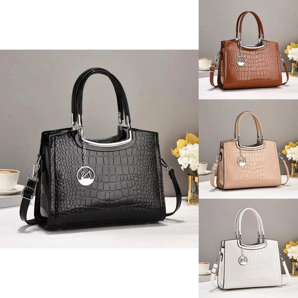 Stylish Large Capacity Pu Tote Bag With Stone Pattern Ideal For Daily Commuting And Fashion