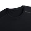 ANTA T Shirts Men's Basic Black 2 Crew Neck Moderate Straight Fit 152620158-2