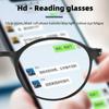 Fashion Reading Glasses Men Round Anti-Blue Light Women Computer Presbyopia Hyperopia Eyeglasses+1.0+1.5+2.0+2.5+3.0+3.5+4.0