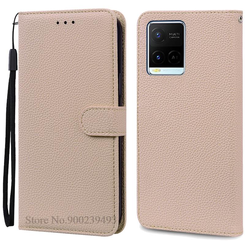 For Vivo Y21 2021 Y21S Deksel Lommebok Flipdeksel For Vivo Y33S Y33T Y32 Y21T Y21E Y21A Y21G VivoY21 Silikondeksel Coque Fundas Etui