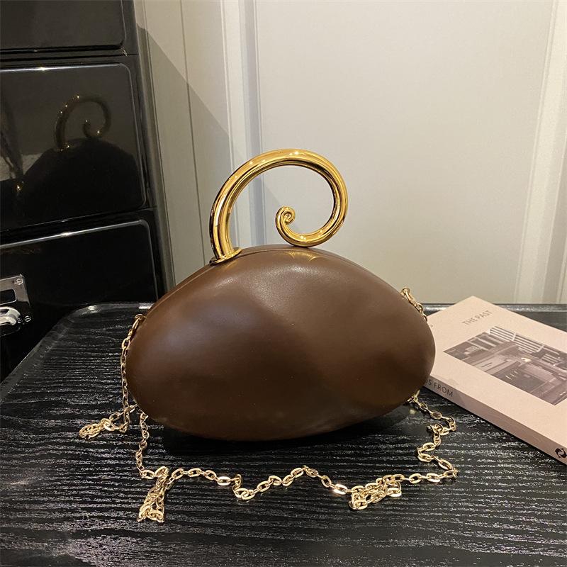 French Evening Handbag for Women Fashion Chain Shoulder Messenger Bag Wedding Party Clutch Purse Ladies Dinner Bag