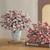 Artificial Flower Silk Rose Home Room Dining Table Wedding Bridal Bouquet Decora Festival Outdoor Vase Garden Yard DIY Gift Prop