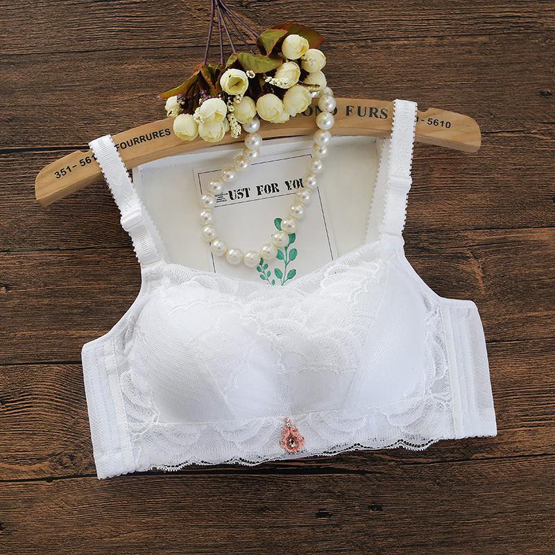 

модний літній тонкий мереживний бюстгальтер нова білизна мереживний бюстгальтер 80 білий