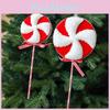 Foam Tree Christmas Cane And Windmill Candy Pendant Suitable For Use Festival