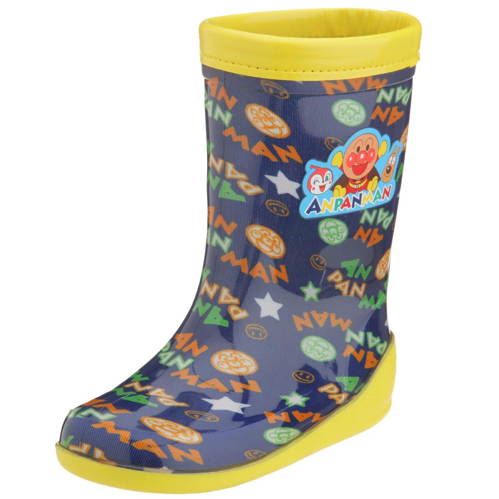 Anpanman Kids' Romp C57 Rain Boots, Made In Japan, for Boys and Girls, Sizes 13-19cm, Blue, 19.0cm, 2E