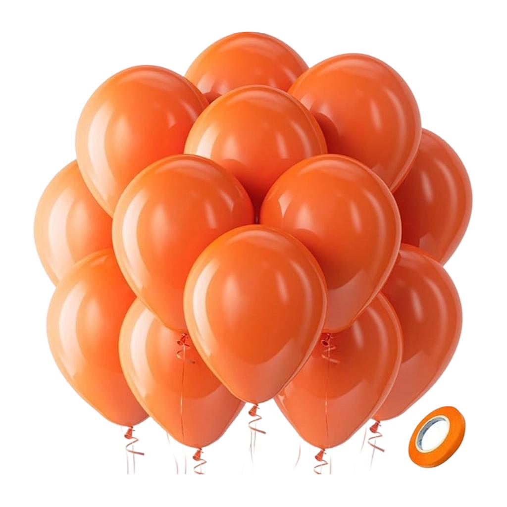 Latex Balloons, 100 Balloons Per Pack, 12-inch Round Helium Balloons, Brightly Colored, Suitable For Birthday And Party Decorations.(Sending Ribbons)