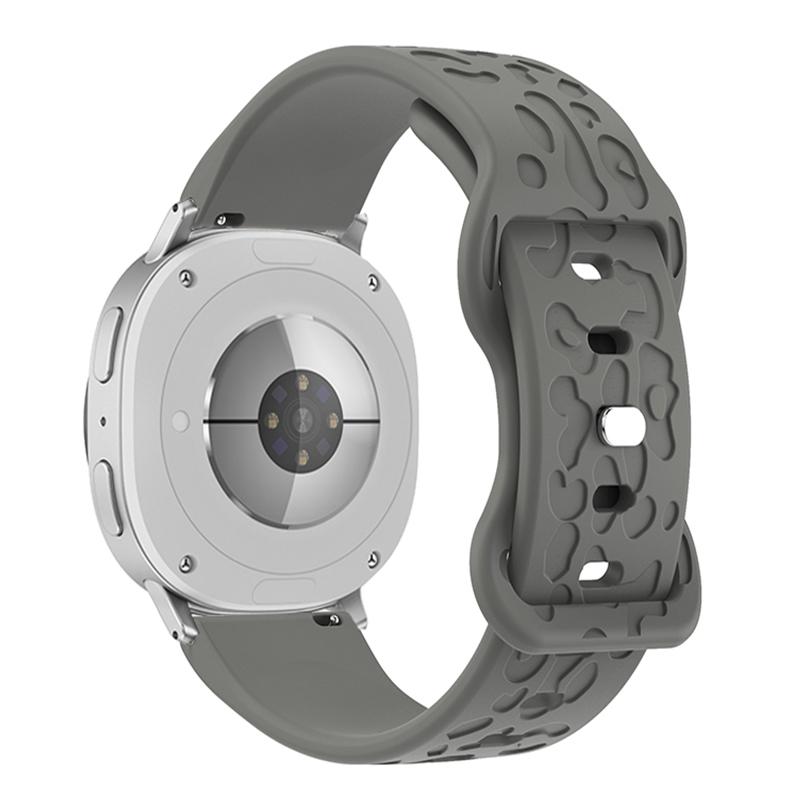 Silicone Strap For Samsung Galaxy Watch8 Classic 46mm/Watch8 44mm/40mm Leopard Texture Watch Band