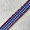 Woven Tape Hair Clips Small Squares Bow Materials Adorn DIY Color Collision Handmade Hooked Edges Headbands Decoration