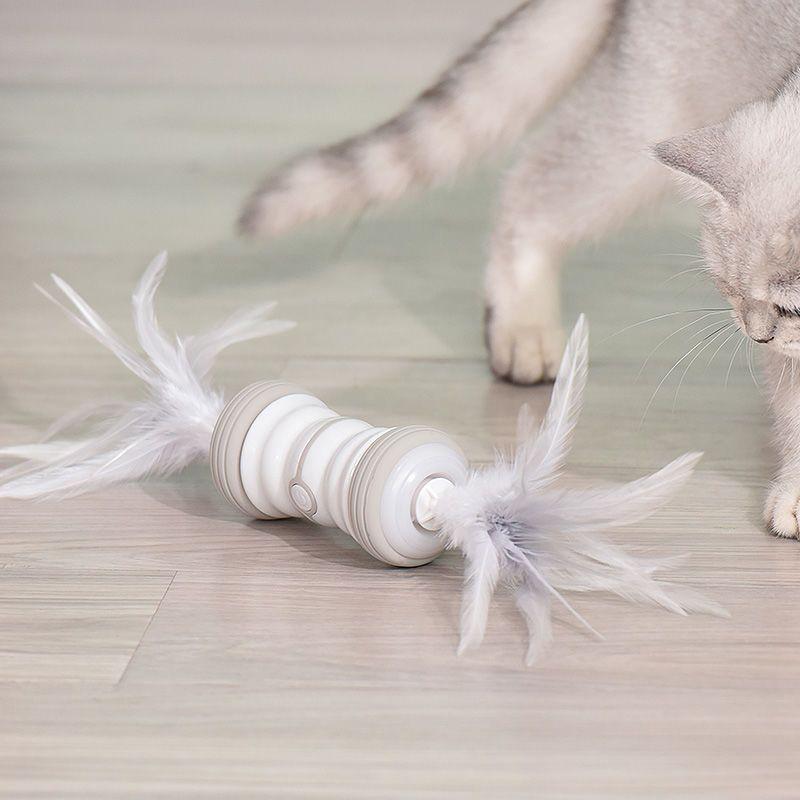 Electric Amusing Cat Toy Automatic Amusing Cat Ball To Relieve Boredom To Vent Amuse Cat Stick Meow Car Charging