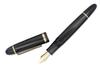 Gullor X159 Fine Nib Fountain Large Gold Gift Black Pen, Acrylic, Size, Trim, Boxed,