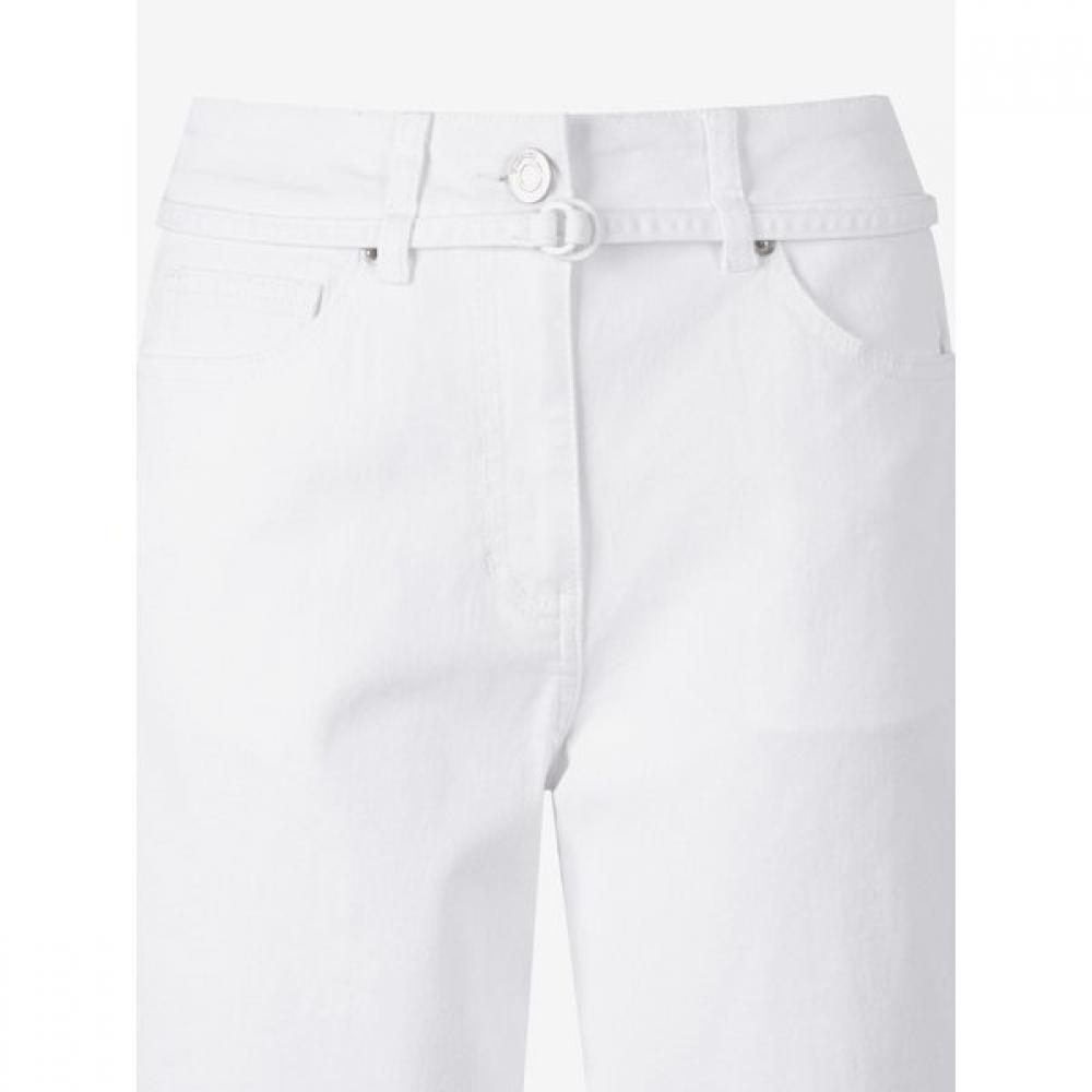 Cc Collect Belted Wide Denim Pants C252psa433