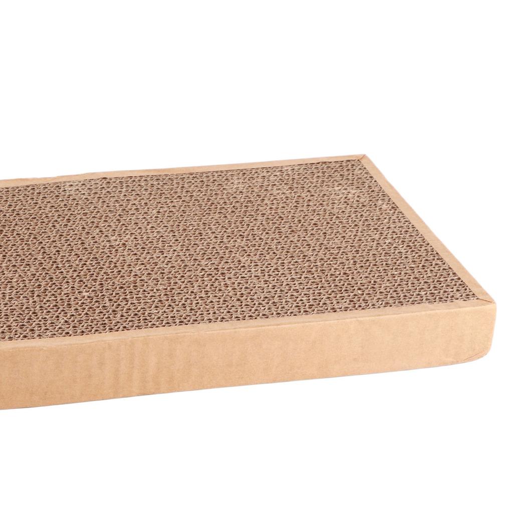 Cat Scratcher Pad Thicken Corrugated Paper Scratch Resistant Interactive Kitten Scratching Board