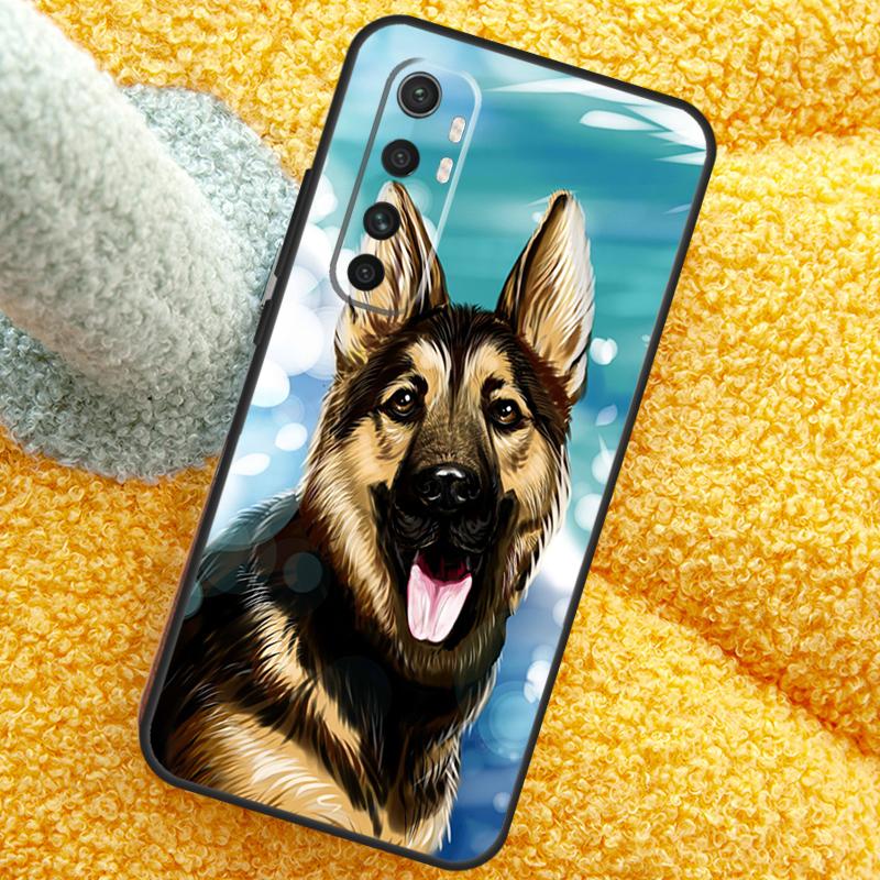Deutscher Schäferhund Hülle Für Xiaomi 15 Ultra 14 13T 14T 15T 17 Pro Max Hülle Für POCO X7 Pro X5 X6 F5 F6 F7 F8