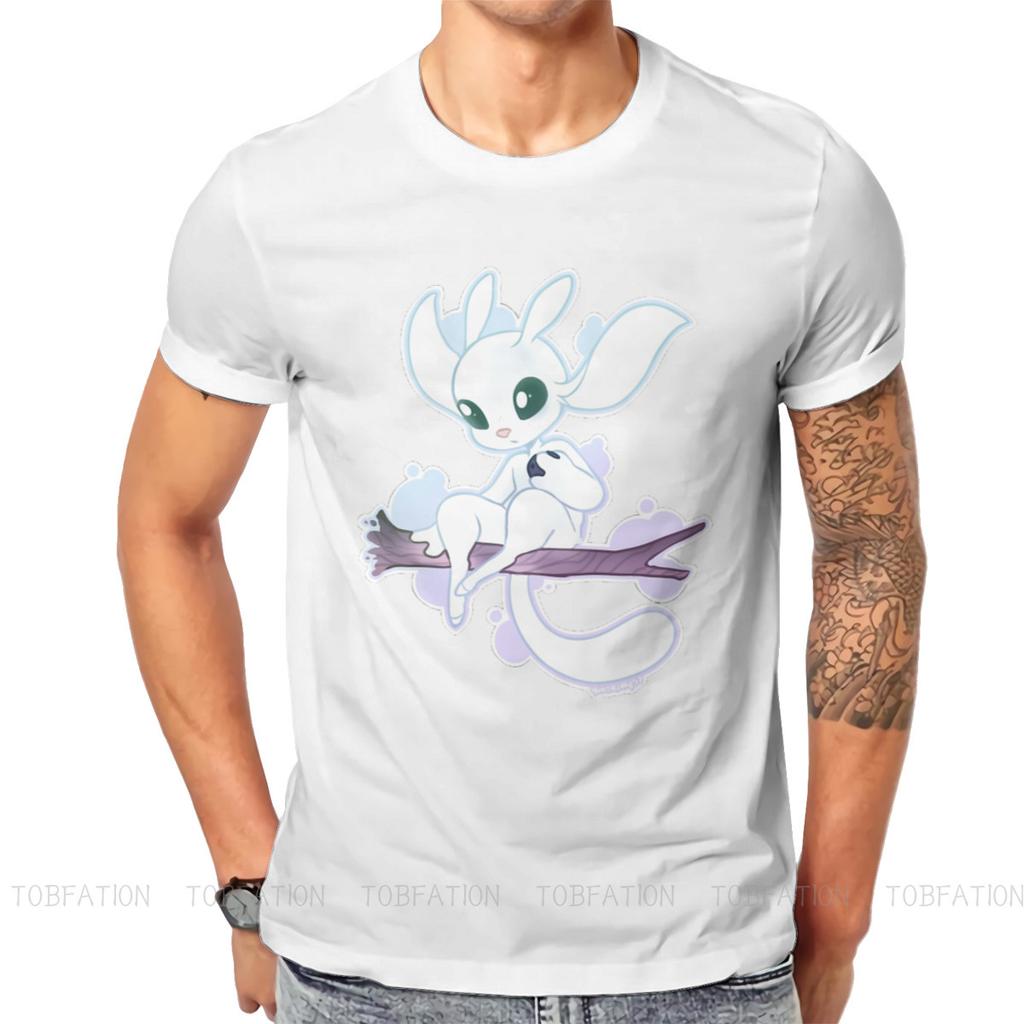 Ori And The Blind Forest V Stromu Tričko Vintage Grunge Teenager Letní Volné Bavlněné Pánské Trička Harajuku S Kulatým Výstřihem Tričko