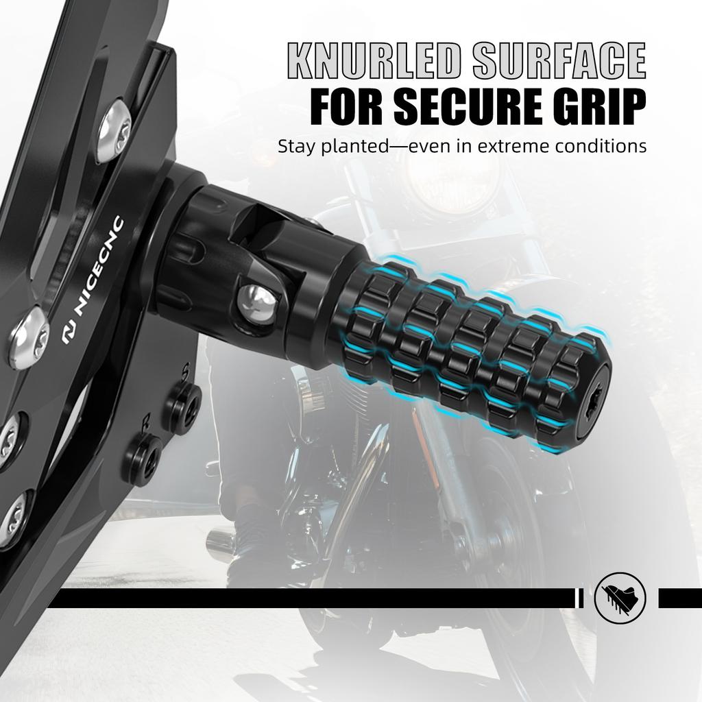 2020-2024 For KTM 1290 Super Duke R /EVO 1390 Super Duke R 2024-2025 Adjustable Rearset Foot Peg Footrest Kit