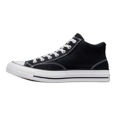 Chuck Taylor All Star Malden Street Retro Duráveis Tênis de Lona Cano Médio Unisex Tênis Preto Branco A00811C