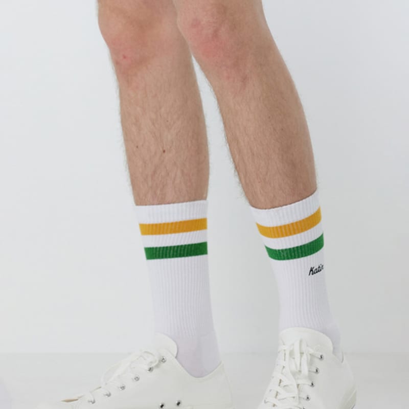 KATIN Felix Socks - Gold/Green