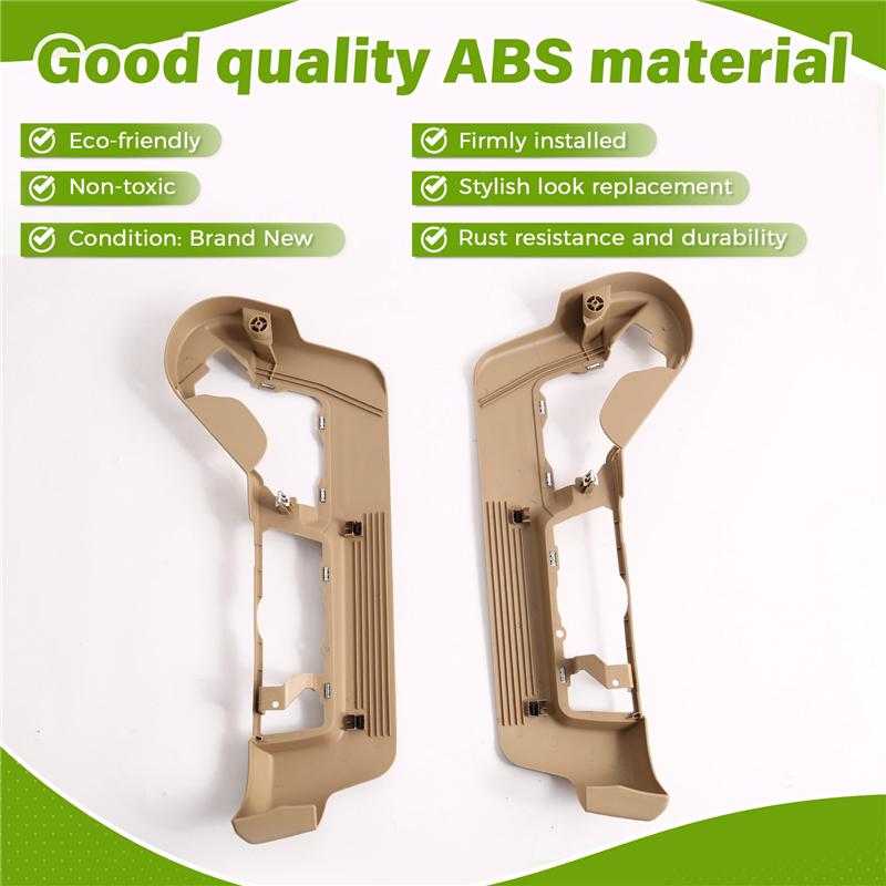 ABLZ-1 пара Передняя панель защиты сиденья BL3Z-1562187-AA BL3Z-1562186-AA Для Ford F-150 Lincoln Mark LT 11-14 Отделка внешней рамы сиденья