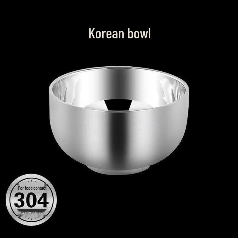 Liliu 304 Stainless Steel Double-Layer Insulated Bowl