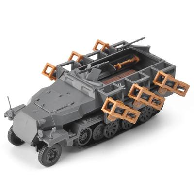 4D 1/72 II wojna światowa 251 Land Stucca wyrzutnia rakietowa pojazd pancerny montaż modelu zabawki