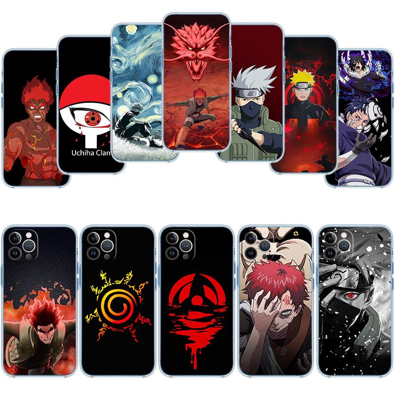 Anime Naruto Transparent Phone Case for Motorola Moto Edge Plus G200 G23 E13 E15 E20 E30 G62 G71 G72 G75 G24 G15 Power