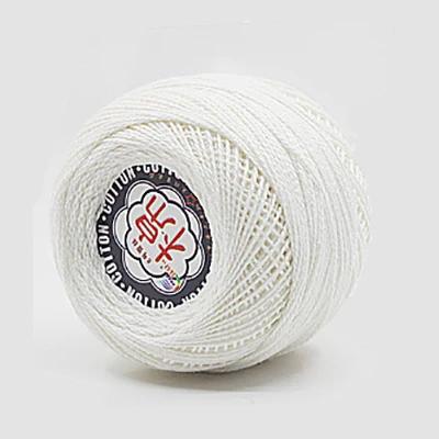 Retail 50g/ball 8# 2ply DIY Colorful Thin Lace Yarn Crochet Yarn 100% Cotton Yarn Hand Knitting Thread Sewing Machine Line JK468