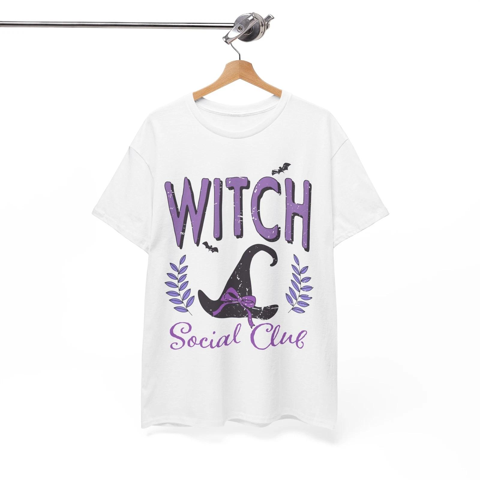 

WITCH Social Club T-Shirt | Enchanting & Witchy Vibes Tee 4XL