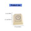 Elegant ESC Keycap, Zinc Alloy with Lasers Etching Key Button Covers for Customs Mechanical Keyboards