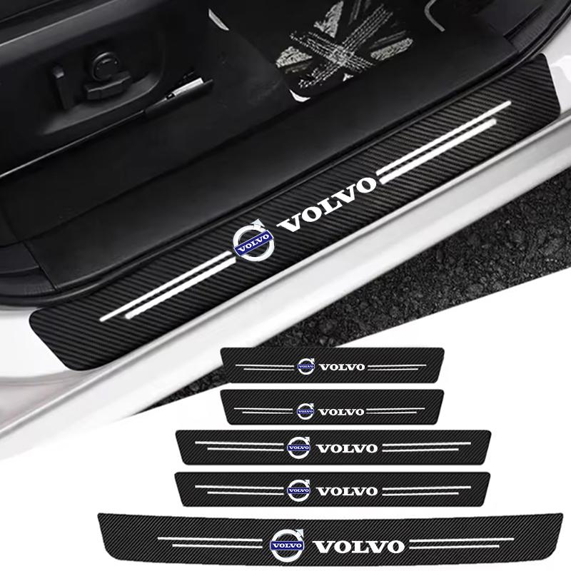 Car Sill Pedal Rear Bumper Protection Stickers for Volvo Xc60 S60 V40 V50 V60 S80 S40 C30 Awd C70 S40 S60 S80 S90 T6 V70 Xc70 HF3